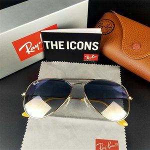 Ray-Ban RB3025 001/3F 58-14 Classic G-15 Blue Gradient Sunglasses🏀🏀